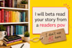 be your romance novel beta reader, fiction beta reader