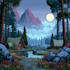 create custom pixel art backgrounds and game scenes