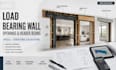 design load bearing wall opening header beams lintels and structural calculation