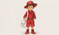 hand draw children book character design with model sheets