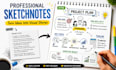 create professional sketchnotes and visual notes from your content, process maps