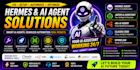 fix hermes agent  setup jarvis ai assistant n8n ai agent claude code openclaw