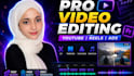 professional video editing for you in a cinematic style