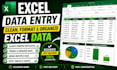 clean, format, merge, split excel data