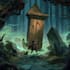 create fantasy game key art and illustrated covers