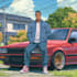 create anime style album cover