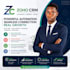 set up zoho CRM, twilio SMS API, whatsapp integration and automation