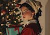design christmas card and christmas illustration