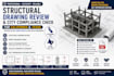 review structural drawings for permit readiness and construction