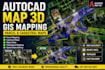 create autocad map 3d,gis and parcel maps
