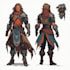fantasy character art and unique fantasy character