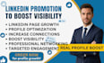 linkedin promote your profile to boost visibility 50k