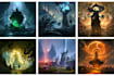 create concept art and illustration