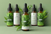 do label design, product label design, cbd, hemp oil label