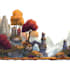 create 2d game concept art background and environment