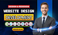 build luxury website design and website development