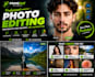 professionally edit, enhance, retouch and remove background from your photos