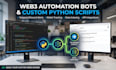 build custom web3 bots and python automation scripts