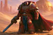 making a warhammer 40k character art