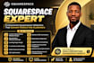 squarespace website design, redesign squarespace,
