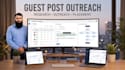 do high quality guest posting and build relevant backlinks