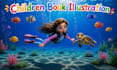draw 3d childrens book illustrations and characters