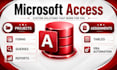 build microsoft access database assignments and projects with vba automation