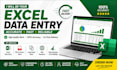 do excel data entry, copy paste, ms office work