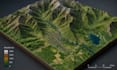 create 3d bathymetry mapping, gis terrain models, site analysis, topography, dem