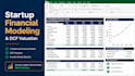 build startup financial projections and pitch deck model