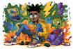 draw cartoon illustrations and characters