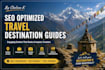 write SEO destination guides for travel blogs and websites