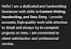 do professional content writing
