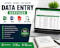 do data entry, microsoft excel and admin support