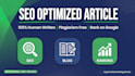 write SEO optimized human written article, blog post