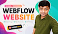 build a modern responsive webflow website