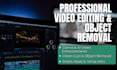 do professional video editing and object removal using canva and ai