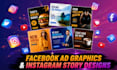 create scroll stopping ad graphics