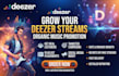 grow your deezer streams with organic music promotion
