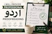 provide professional urdu proofreading