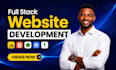 ai web app, ai software, ai website development as full stack web developer