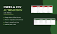 clean, merge and automate your excel or CSV files with python