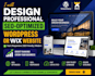 design a professional SEO optimized wordpress or wix website
