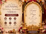 create beautiful ai wedding invitation video