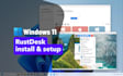 install proxmox vm rustdesk remote desktop on premises, cloud server via ubuntu