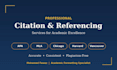 do apa citation and reference formatting