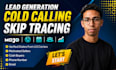 do sales and set appointments by cold calling