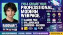 create a modern website design