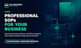 create professional standard operating procedures sop for your business