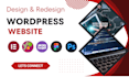 build a modern wordpress website,  woocommerce expert
